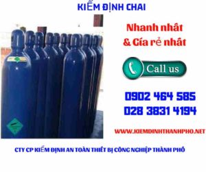 Hình ảnh kiểm định Chai