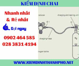 Hình ảnh kiểm định Chai