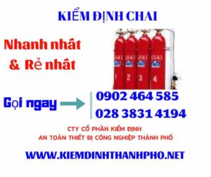 Hình ảnh kiểm định Chai