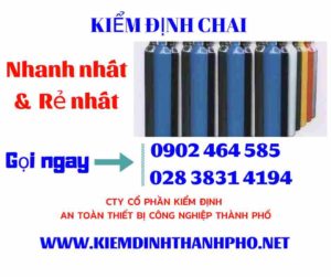 Hình ảnh kiểm định Chai