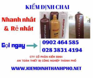 Hình ảnh kiểm định Chai