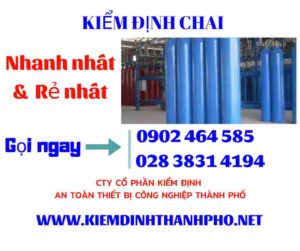 Hình ảnh kiểm định Chai