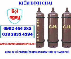 Hình ảnh kiểm định Chai