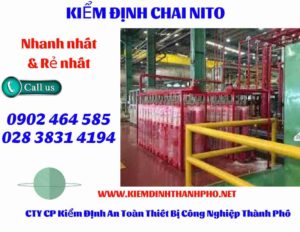 Hình ảnh kiểm định Chai Nito