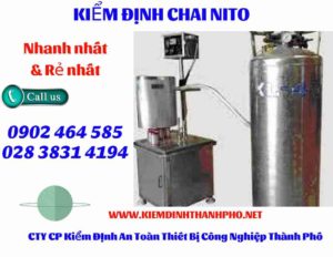 Hình ảnh kiểm định Chai Nito