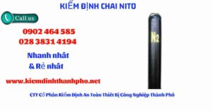 Hình ảnh kiểm định Chai Nito