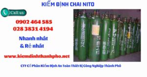 Hình ảnh kiểm định Chai Nito