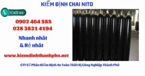 Hình ảnh kiểm định Chai Nito