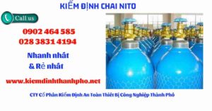 Hình ảnh kiểm định Chai Nito