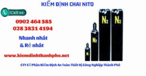 Hình ảnh kiểm định Chai Nito