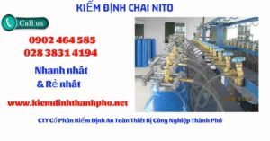 Hình ảnh kiểm định Chai Nito