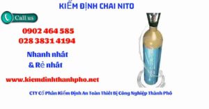 Hình ảnh kiểm định Chai Nito