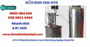 Hình ảnh kiểm định Chai Nito