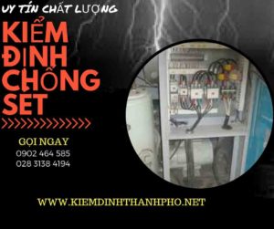 Hình ảnh kiểm định chống sét