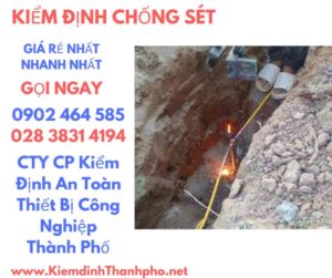 HÌnh ảnh kiểm định chống sét