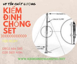 Hình ảnh kiểm định chống sét