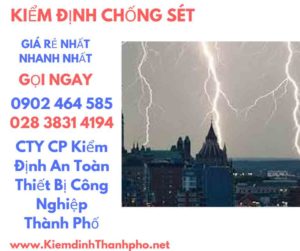 HÌnh ảnh kiểm định chống sét