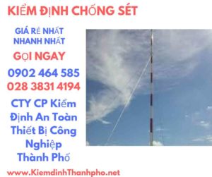 HÌnh ảnh kiểm định chống sét