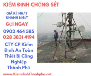 HÌnh ảnh kiểm định chống sét