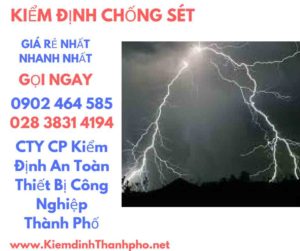 HÌnh ảnh kiểm định chống sét