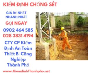 HÌnh ảnh kiểm định chống sét