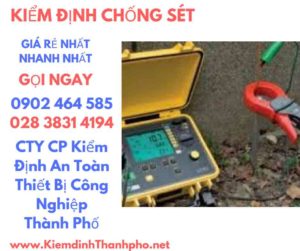 HÌnh ảnh kiểm định chống sét