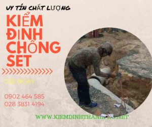 Hình ảnh kiểm định chống sét