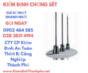 HÌnh ảnh kiểm định chống sét