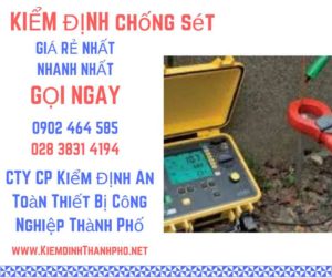 HÌnh ảnh kiểm định chống sét