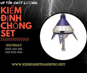 Hình ảnh kiểm định chống sét