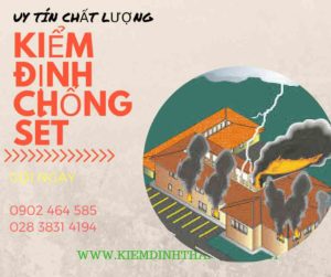 Hình ảnh kiểm định chống sét