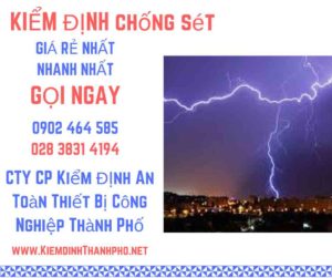 HÌnh ảnh kiểm định chống sét