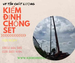 Hình ảnh kiểm định chống sét