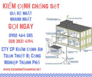 HÌnh ảnh kiểm định chống sét