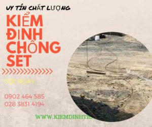 Hình ảnh kiểm định chống sét