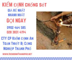 HÌnh ảnh kiểm định chống sét