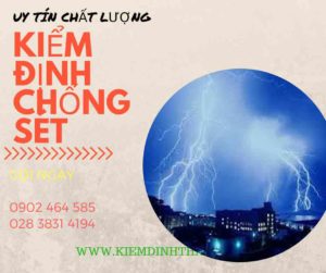 Hình ảnh kiểm định chống sét