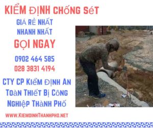 HÌnh ảnh kiểm định chống sét