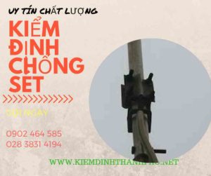 Hình ảnh kiểm định chống sét