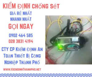 HÌnh ảnh kiểm định chống sét