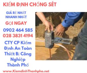 HÌnh ảnh kiểm định chống sét