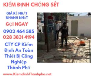 HÌnh ảnh kiểm định chống sét