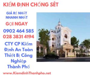 HÌnh ảnh kiểm định chống sét