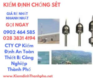 HÌnh ảnh kiểm định chống sét