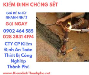 HÌnh ảnh kiểm định chống sét