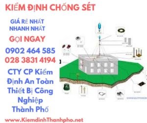 hình ảnh kiểm định chống sét