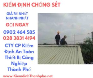 HÌnh ảnh kiểm định chống sét