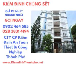 HÌnh ảnh kiểm định chống sét