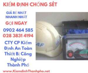 HÌnh ảnh kiểm định chống sét