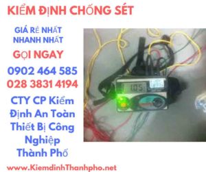 HÌnh ảnh kiểm định chống sét